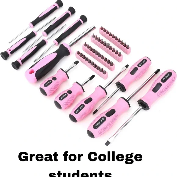 Pink and Black Home Tool Kit - Picture 8 of 9